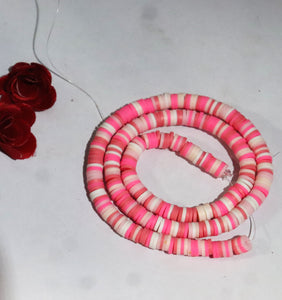 Bracelet beads-Rubber Beads String- 1 String