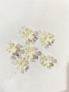 Acrylic Flower Shape Beads for Jewellery Making, Craft Work, Rakhi, Embrodiery -10grms