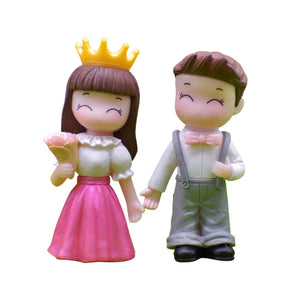 Miniature Couple prince and princess