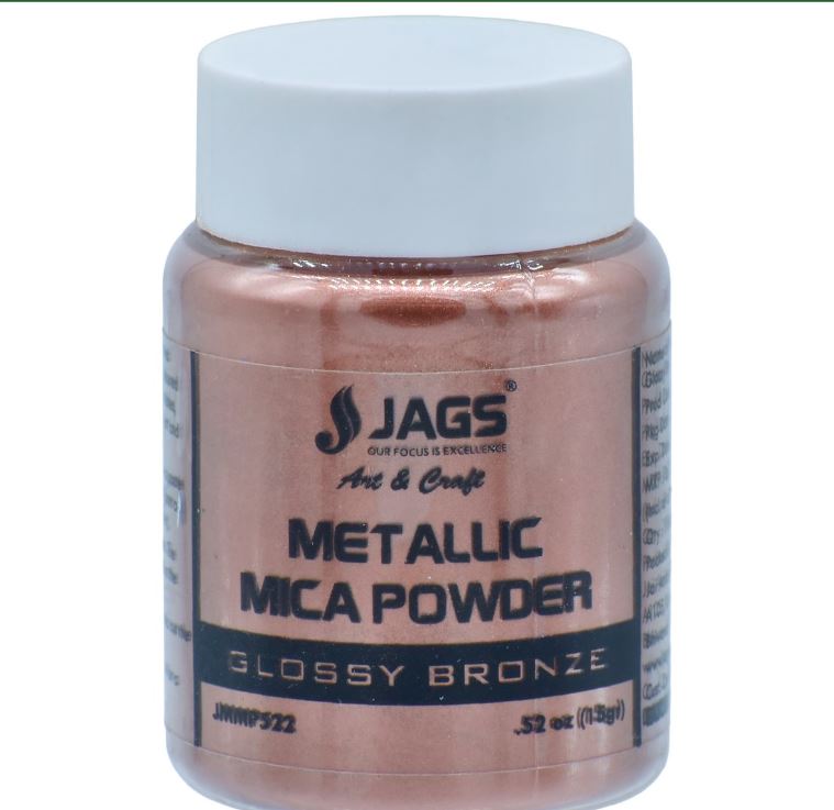 Metallic Mica Powder 15Gms Glossy Bronze