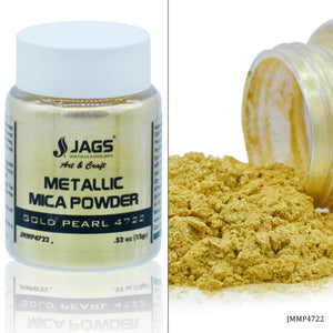 Metallic Mica Powder 15Gms Rich Gold Pearl