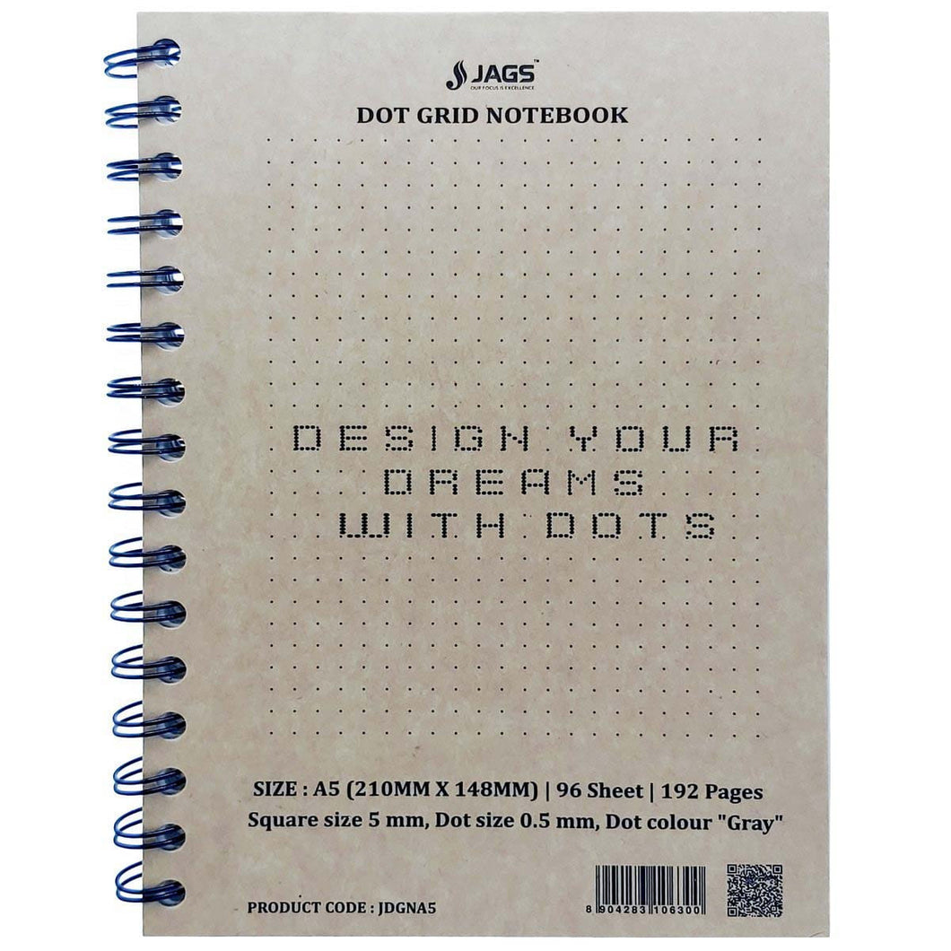 Dot Grid Notebook craft cover
