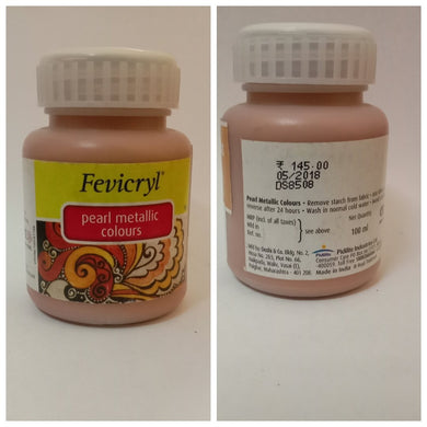 Fevicryl Acrylic Colors - Pearl Metallic Bronze Fabric Glue & Adhesives