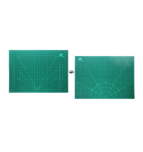 A2 Cutting Mat- Double Sided Flexible Cutting Mat, A2 Size (24 X 18 inch), with Marked Pattern and Grids (Green)